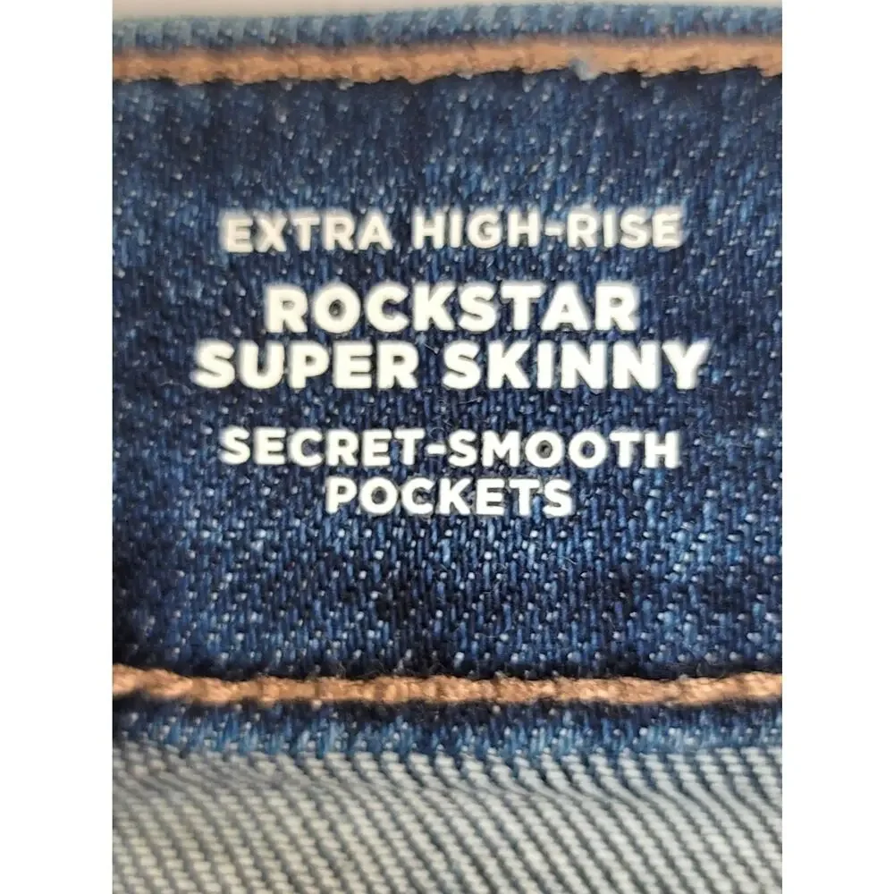 NWT Old Navy 360 Stretch Extra High-Rise Rockstar Super Skinny Denim Jeans Sz 20